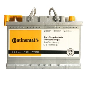 Starterbatterie CONTINENTAL EFB Start&Stop 70ah 650A