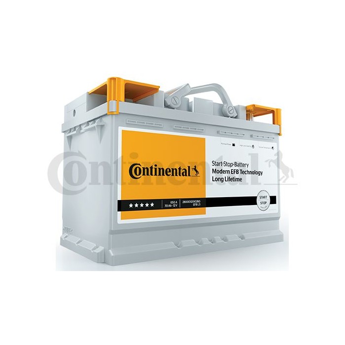Starterbatterie CONTINENTAL EFB Start&Stop 70ah 650A
