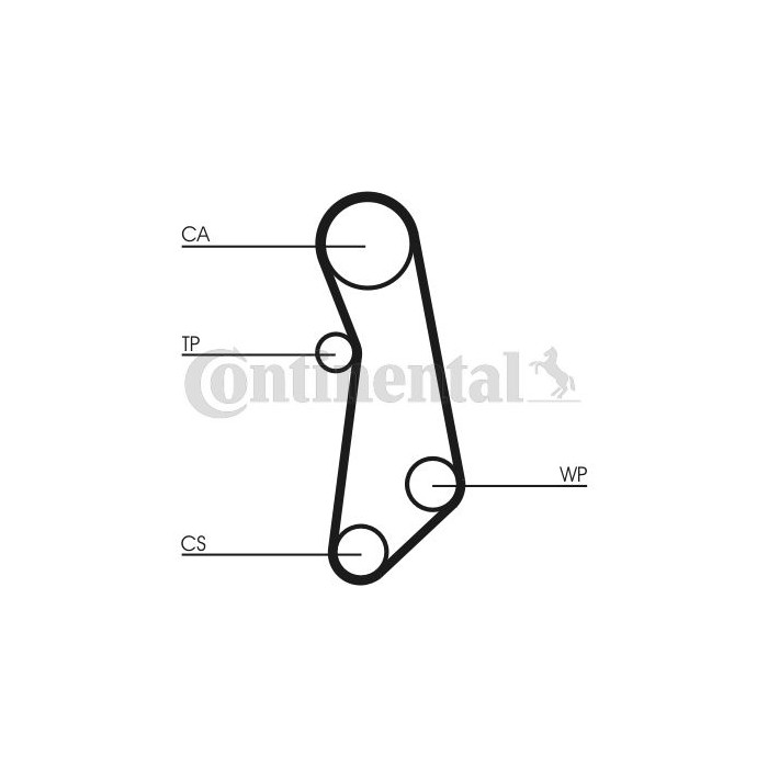 CONTINENTAL CTAM Zahnriemen CT1114