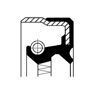 CORTECO Wellendichtring, Differential 01029144B