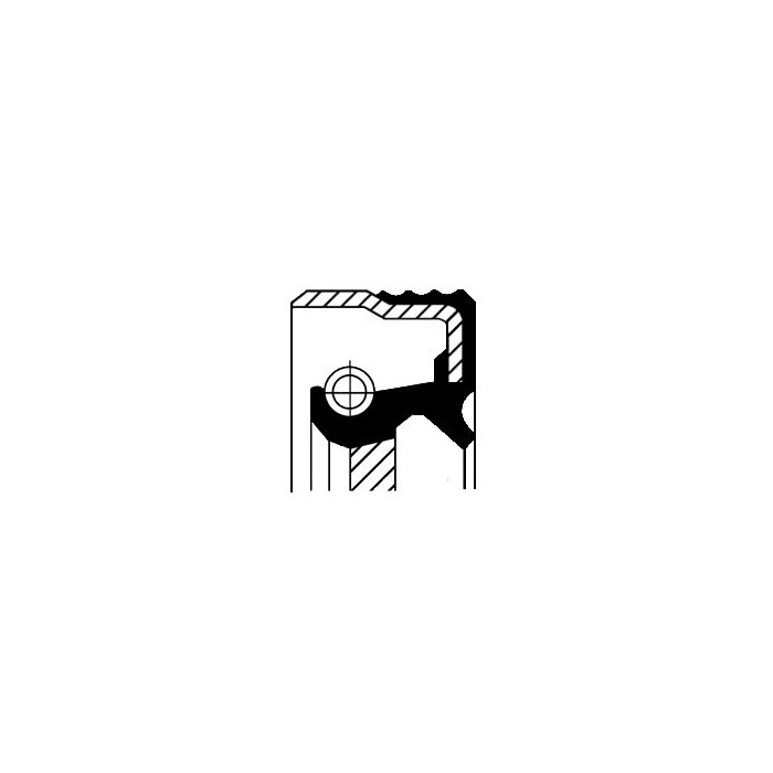 CORTECO Wellendichtring, Differential 12014825B