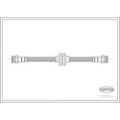 CORTECO Bremsschlauch 19018151