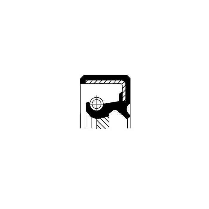 CORTECO Wellendichtring, Differential 19026735B