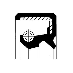 CORTECO Wellendichtring, Differential 19027779B