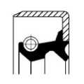 CORTECO Wellendichtring, Differential 19027838B