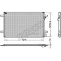 DENSO Kondensator, Klimaanlage DCN02037