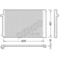 DENSO Kondensator, Klimaanlage DCN05013