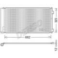 DENSO Kondensator, Klimaanlage DCN05103