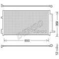 DENSO Kondensator, Klimaanlage DCN06016