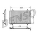 DENSO Kondensator, Klimaanlage DCN07008
