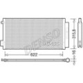 DENSO Kondensator, Klimaanlage DCN09044