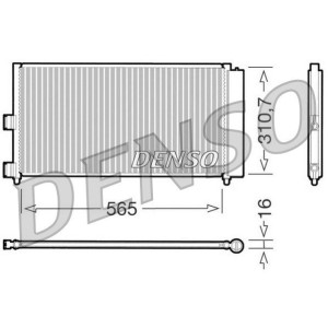 DENSO Kondensator, Klimaanlage DCN09070