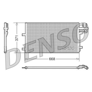 DENSO Kondensator, Klimaanlage DCN10007