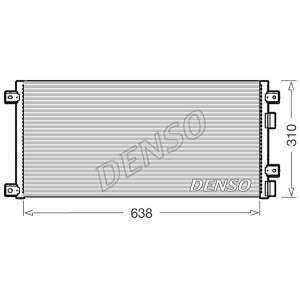 DENSO Kondensator, Klimaanlage DCN12006