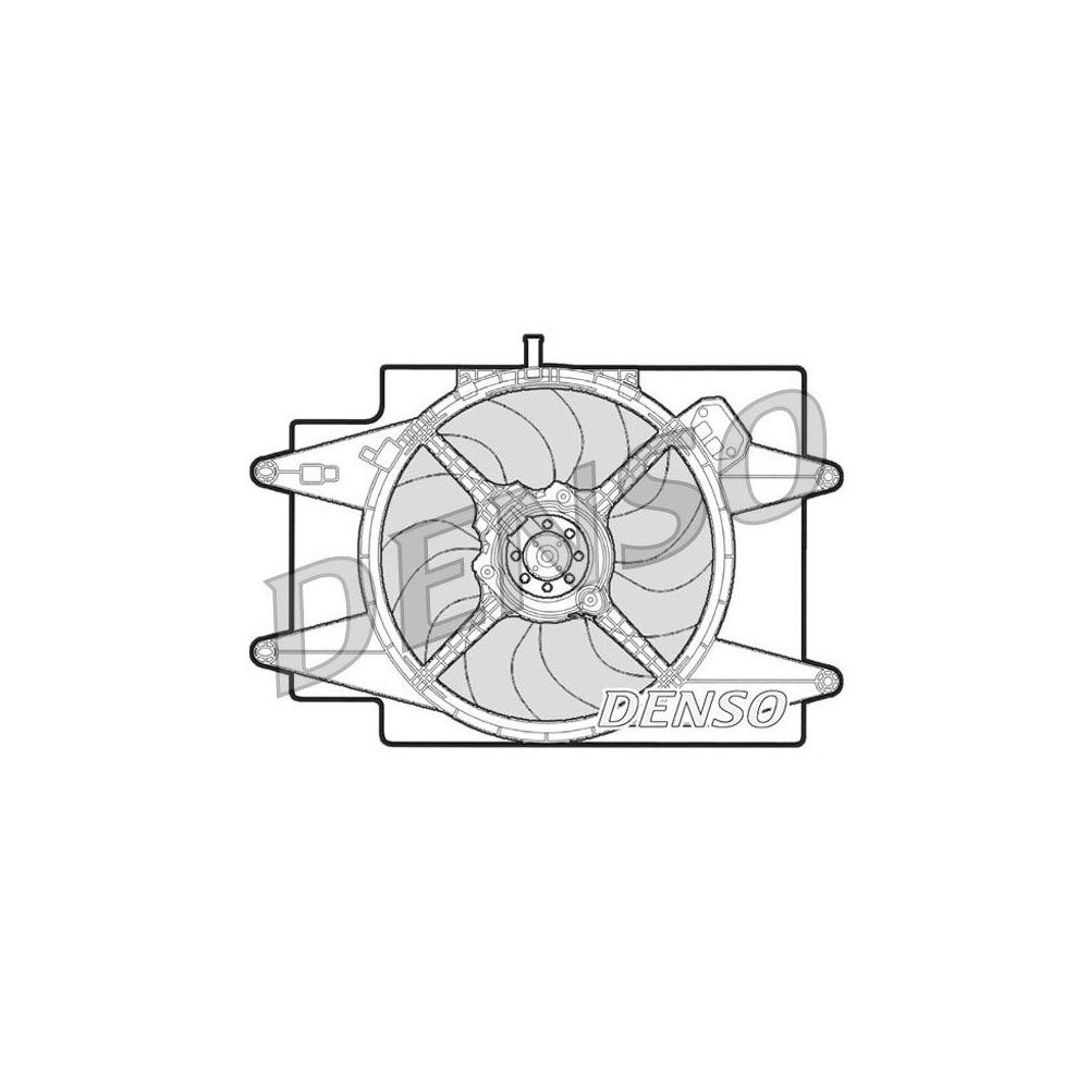 DENSO Lüfter, Motorkühlung DER01002