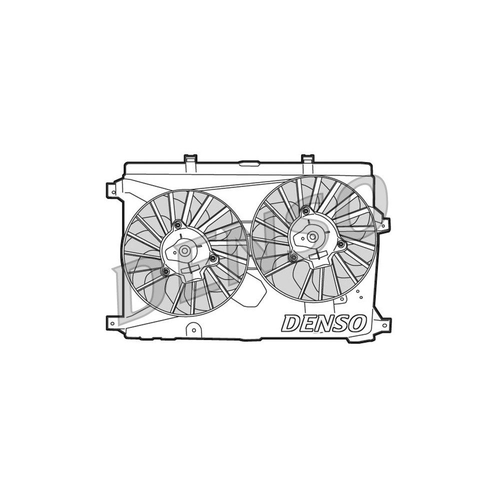 DENSO Lüfter, Motorkühlung DER01015