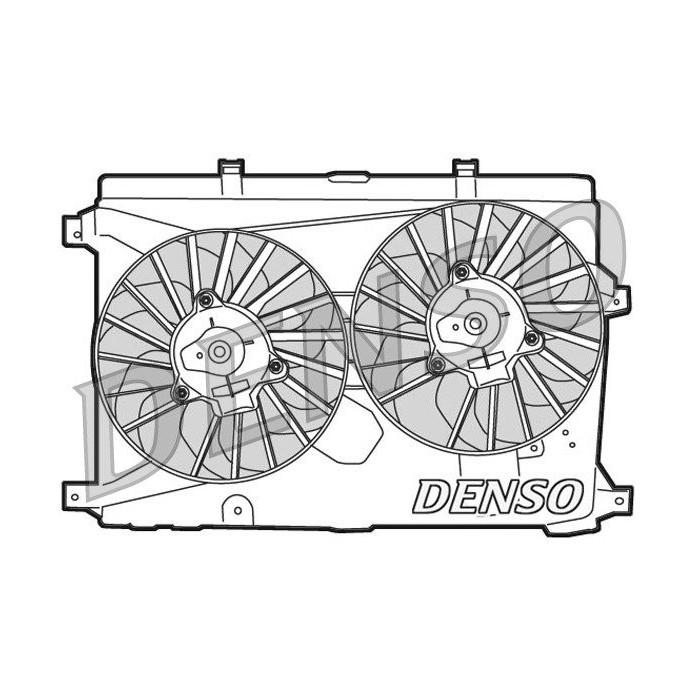 DENSO Lüfter, Motorkühlung DER01015