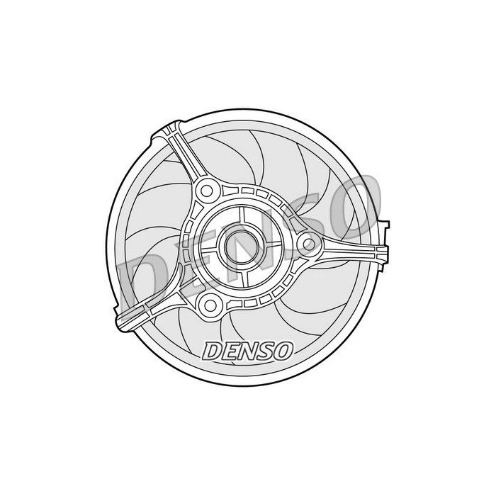 DENSO Lüfter, Motorkühlung DER02002