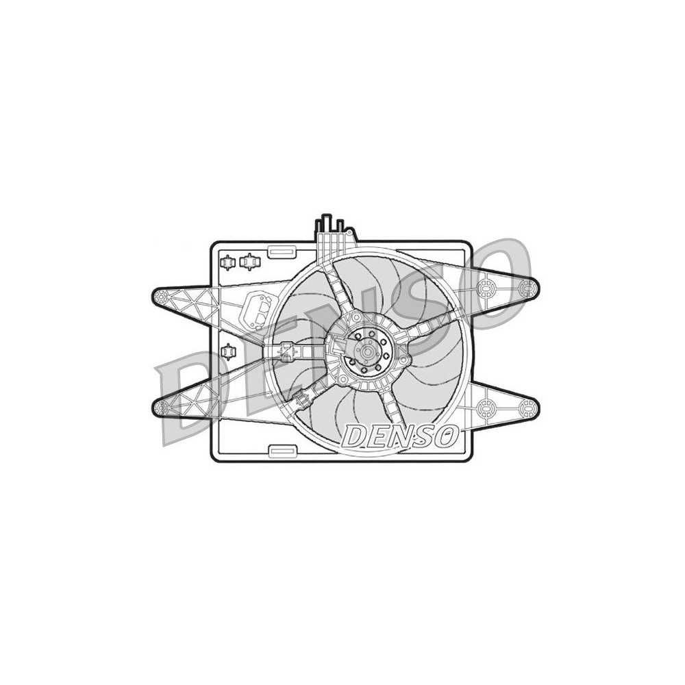 DENSO Lüfter, Motorkühlung DER09022