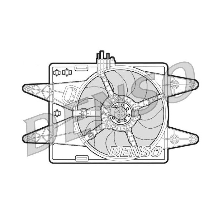 DENSO Lüfter, Motorkühlung DER09022