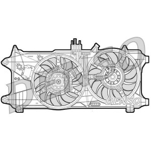 DENSO Lüfter, Motorkühlung DER09025