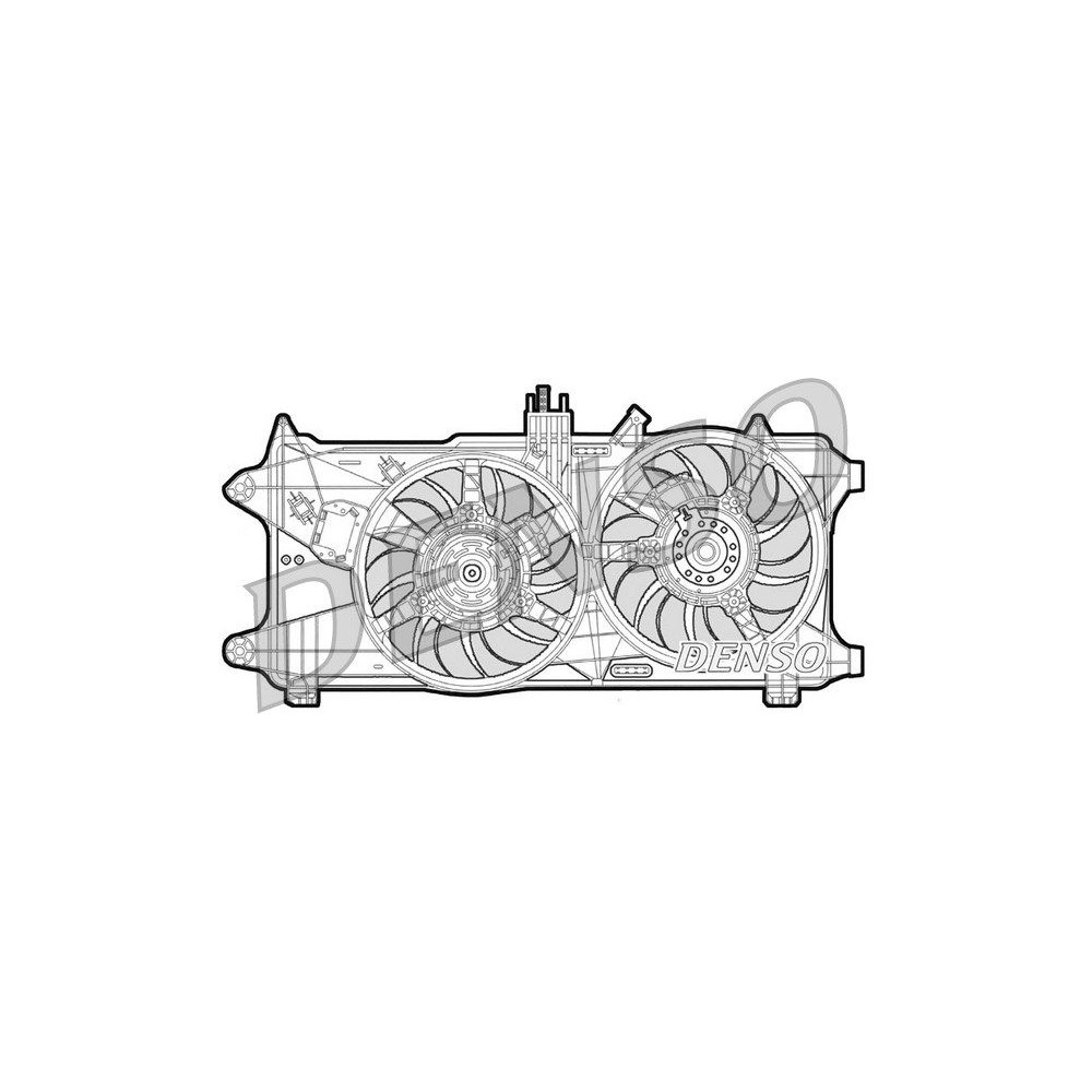 DENSO Lüfter, Motorkühlung DER09025