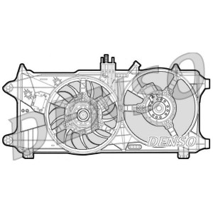 DENSO Lüfter, Motorkühlung DER09026