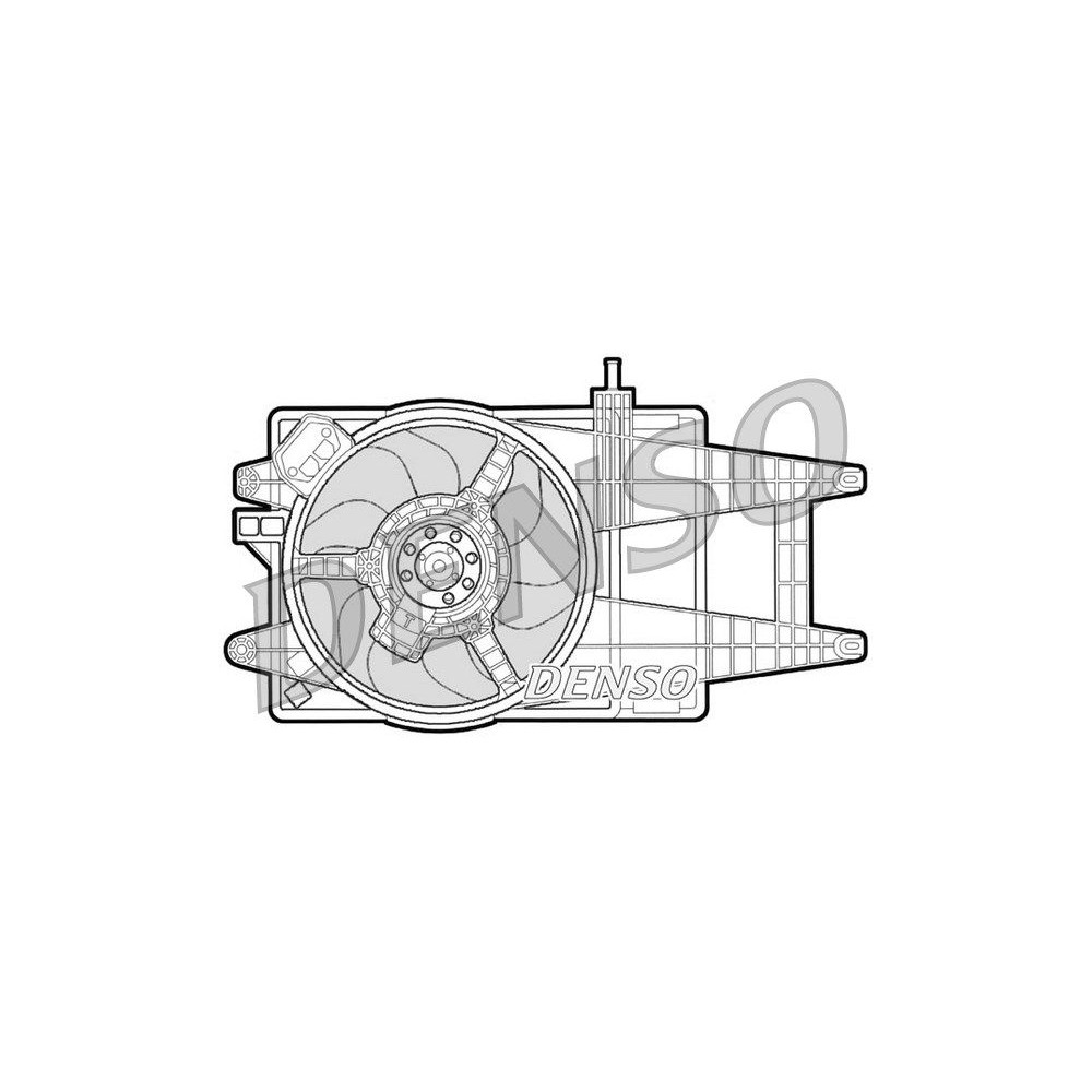 DENSO Lüfter, Motorkühlung DER09042