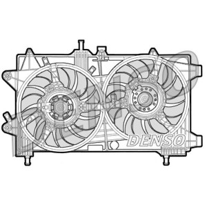 DENSO Lüfter, Motorkühlung DER09043