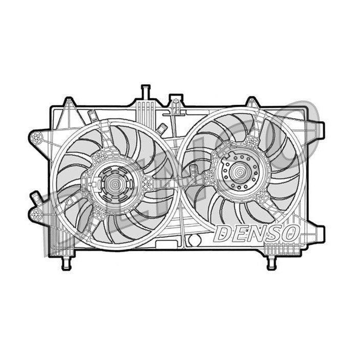 DENSO Lüfter, Motorkühlung DER09043