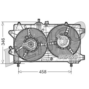 DENSO Lüfter, Motorkühlung DER09044
