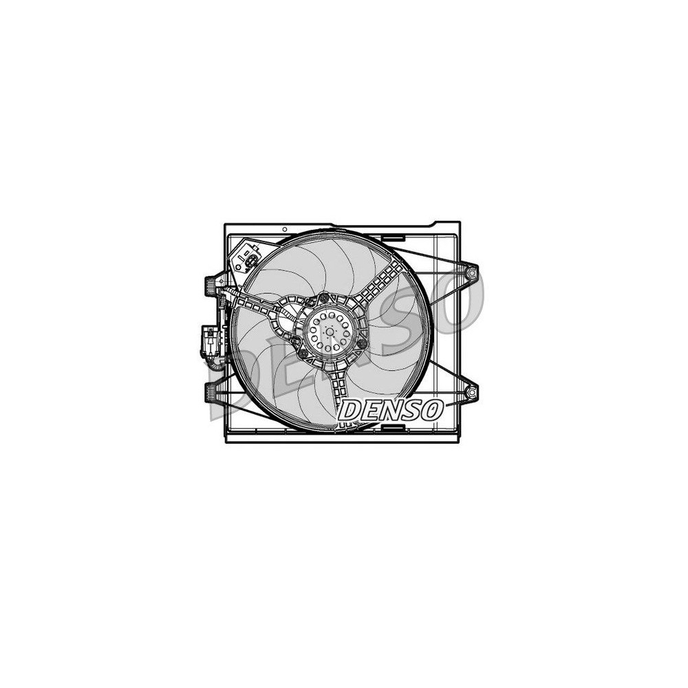 DENSO Lüfter, Motorkühlung DER09048