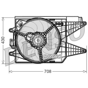 DENSO Lüfter, Motorkühlung DER09049