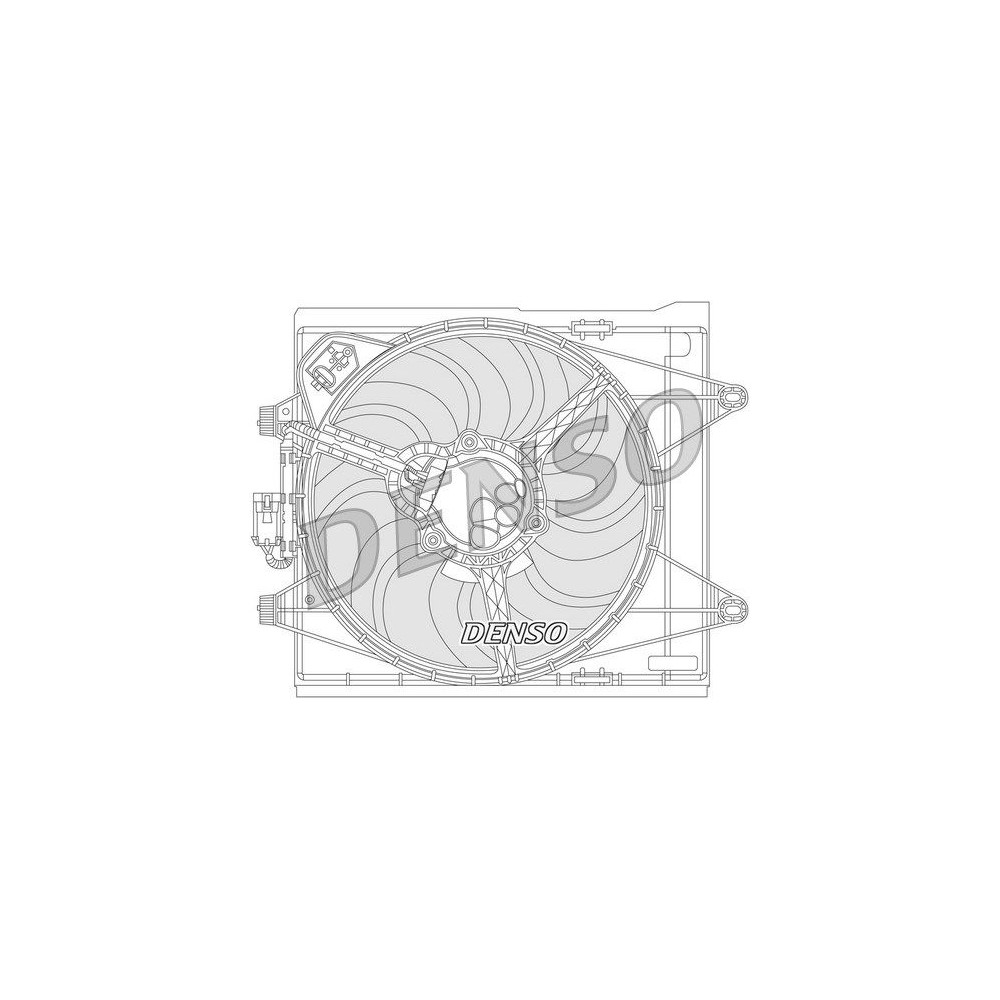 DENSO Lüfter, Motorkühlung DER09051