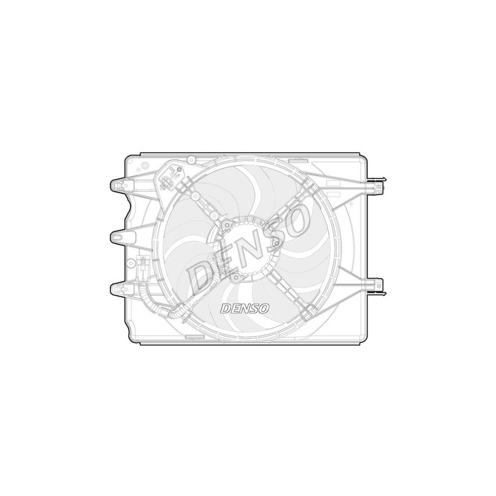 DENSO Lüfter, Motorkühlung DER09068