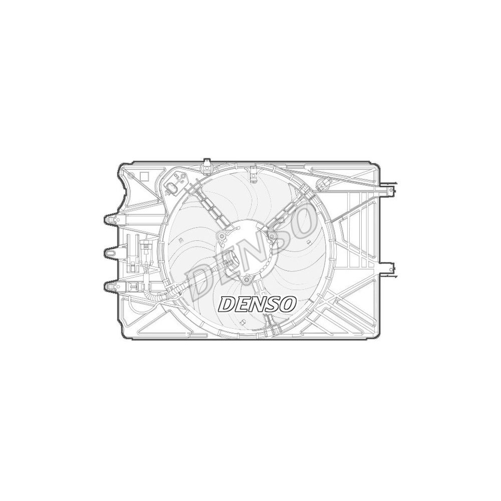 DENSO Lüfter, Motorkühlung DER09070