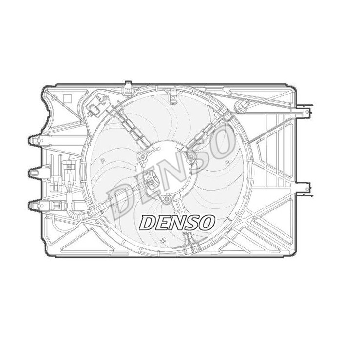 DENSO Lüfter, Motorkühlung DER09070