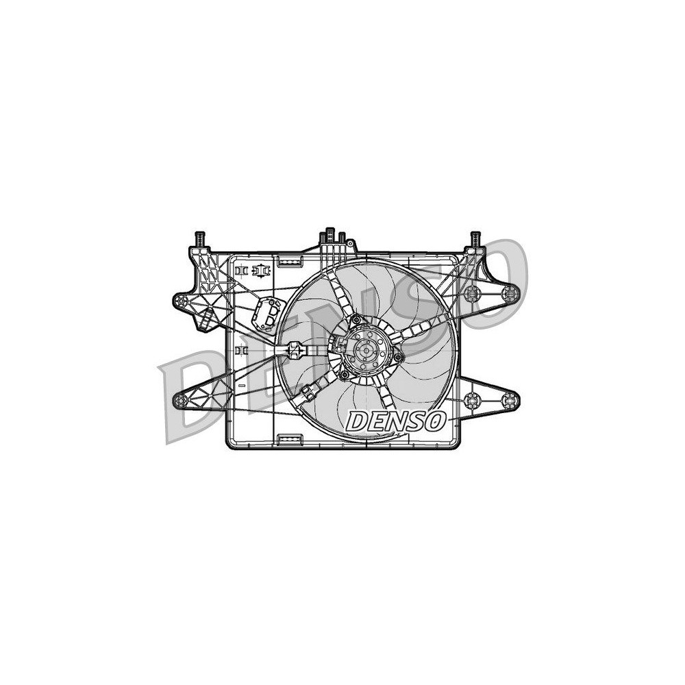 DENSO Lüfter, Motorkühlung DER09082
