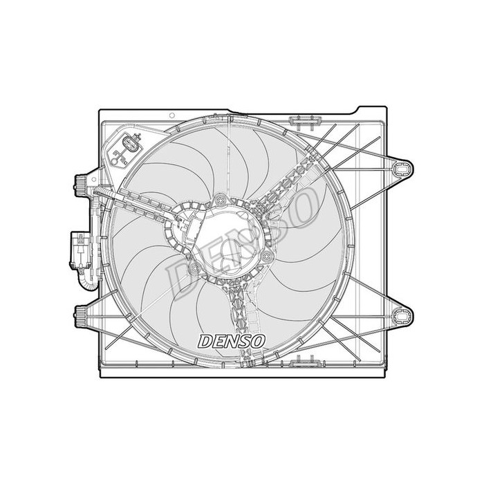 DENSO Lüfter, Motorkühlung DER09096