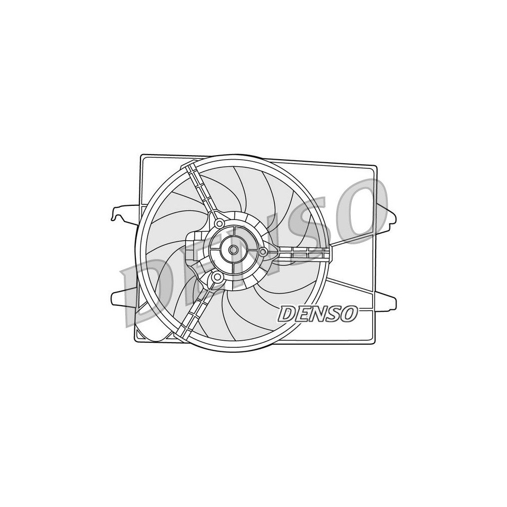 DENSO Lüfter, Motorkühlung DER10003