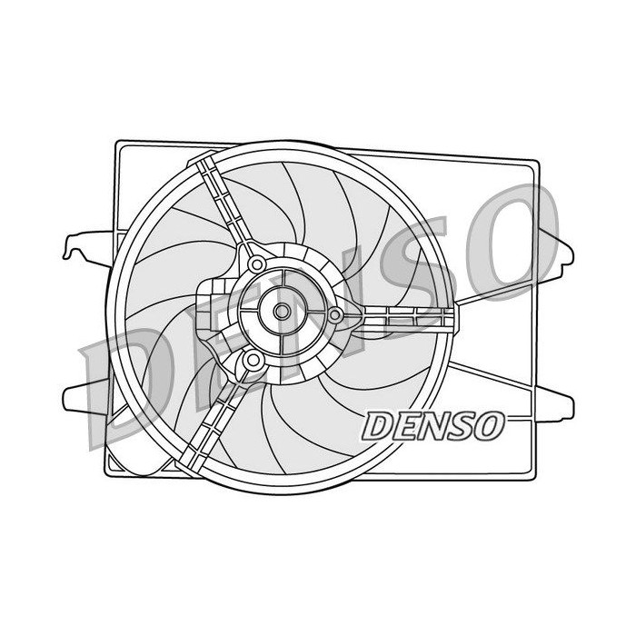 DENSO Lüfter, Motorkühlung DER10003