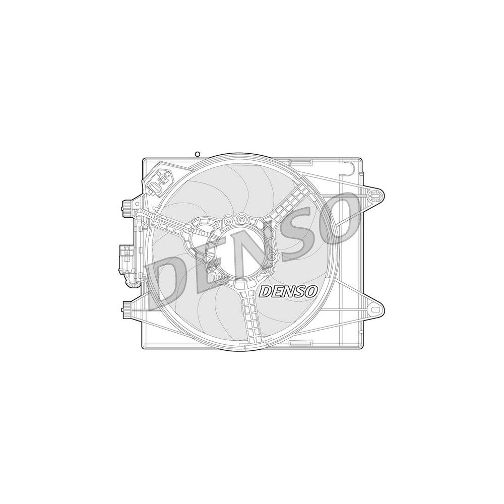 DENSO Lüfter, Motorkühlung DER13005
