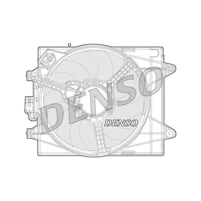 DENSO Lüfter, Motorkühlung DER13005