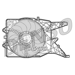 DENSO Lüfter, Motorkühlung DER20011