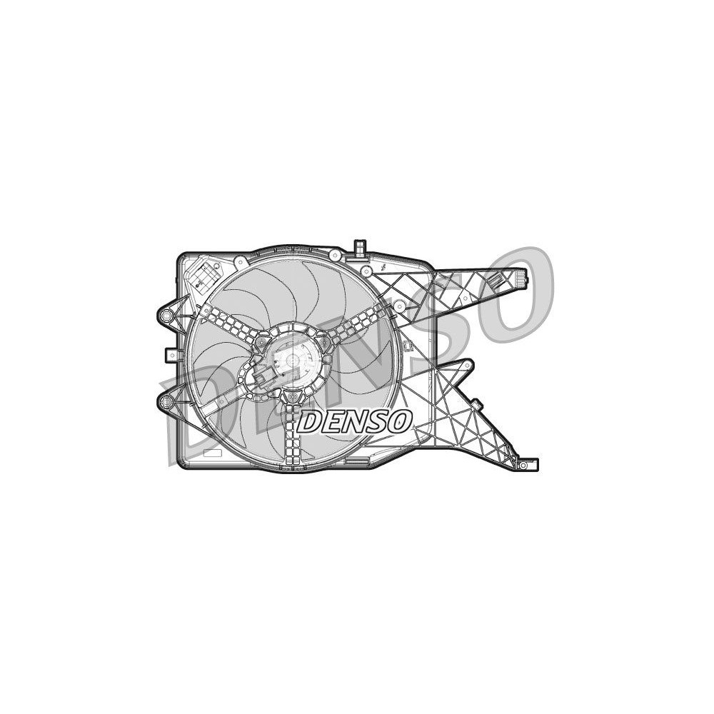 DENSO Lüfter, Motorkühlung DER20011