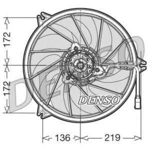 DENSO Lüfter, Motorkühlung DER21009
