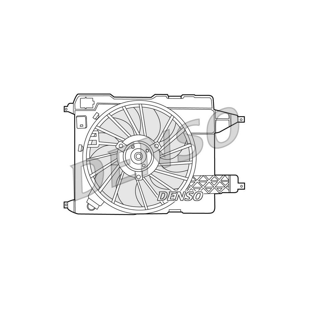 DENSO Lüfter, Motorkühlung DER23002