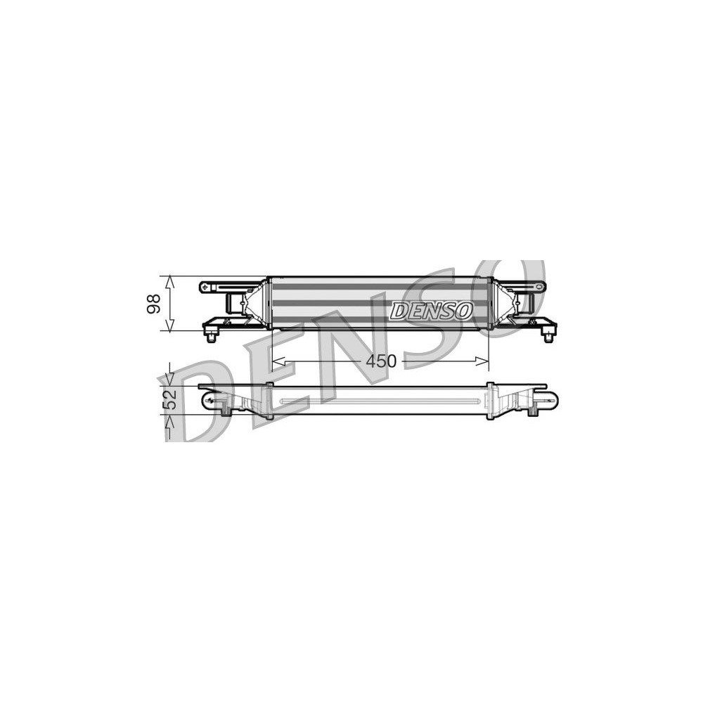 DENSO Ladeluftkühler DIT01001