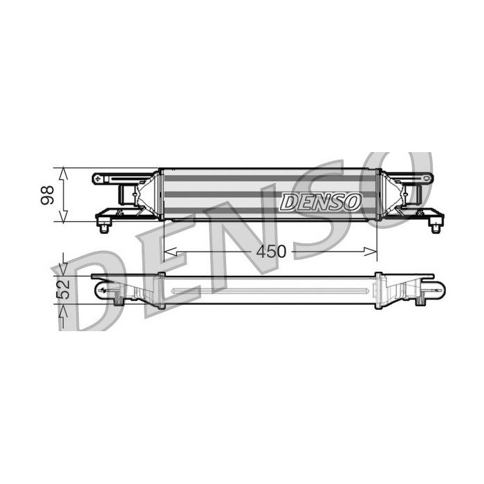 DENSO Ladeluftkühler DIT01001