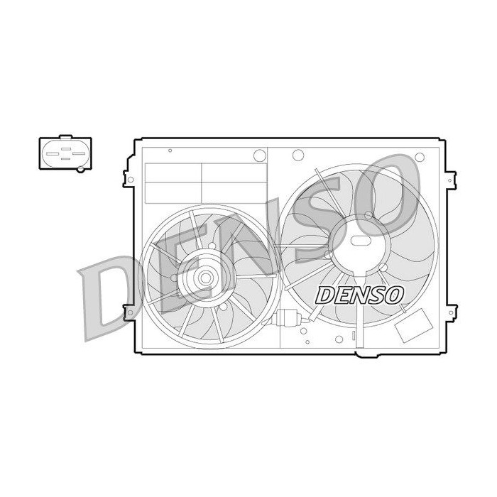 DENSO Lüfter, Motorkühlung DER32012